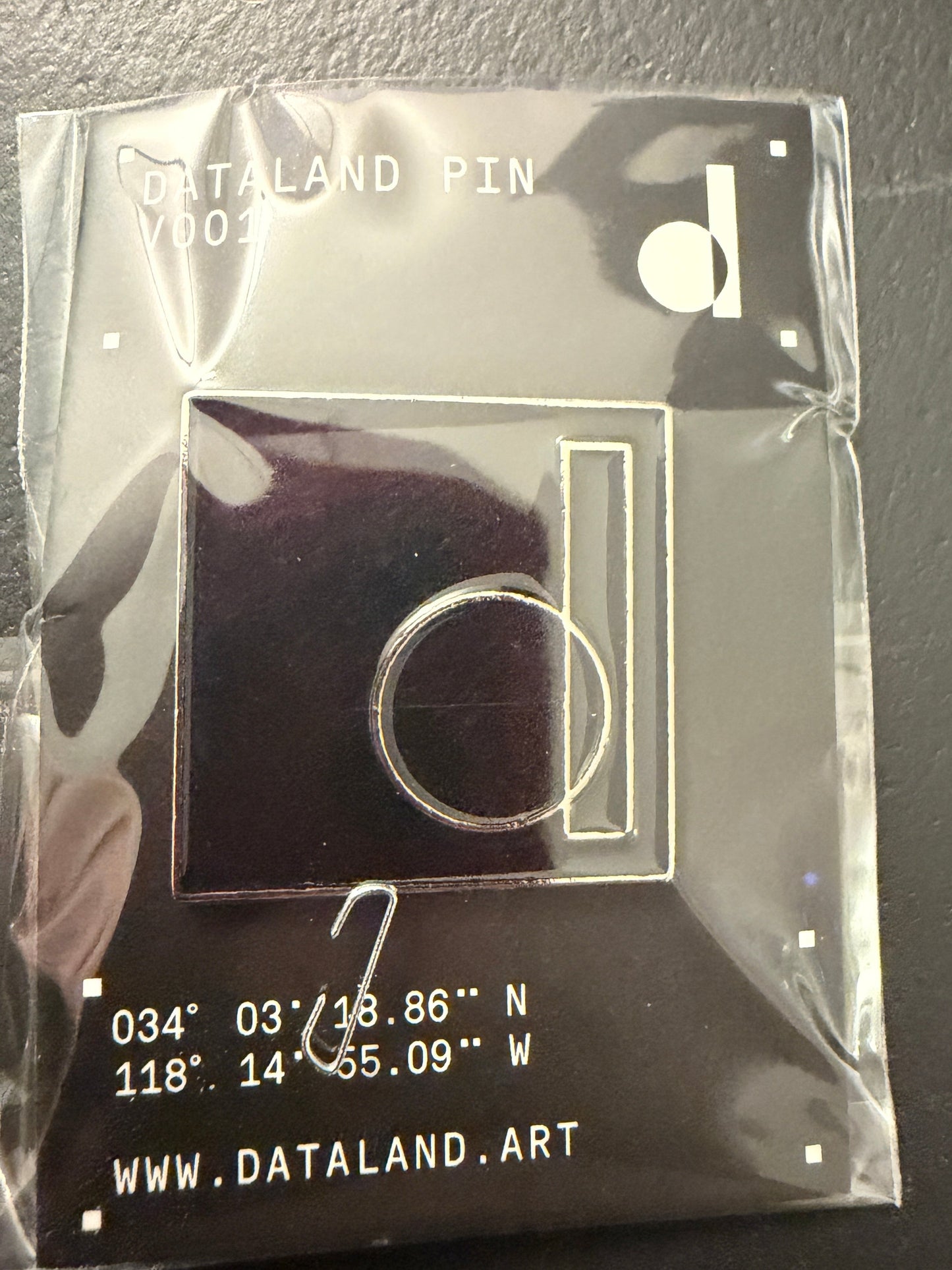 DATALAND Logo Enamel Pin