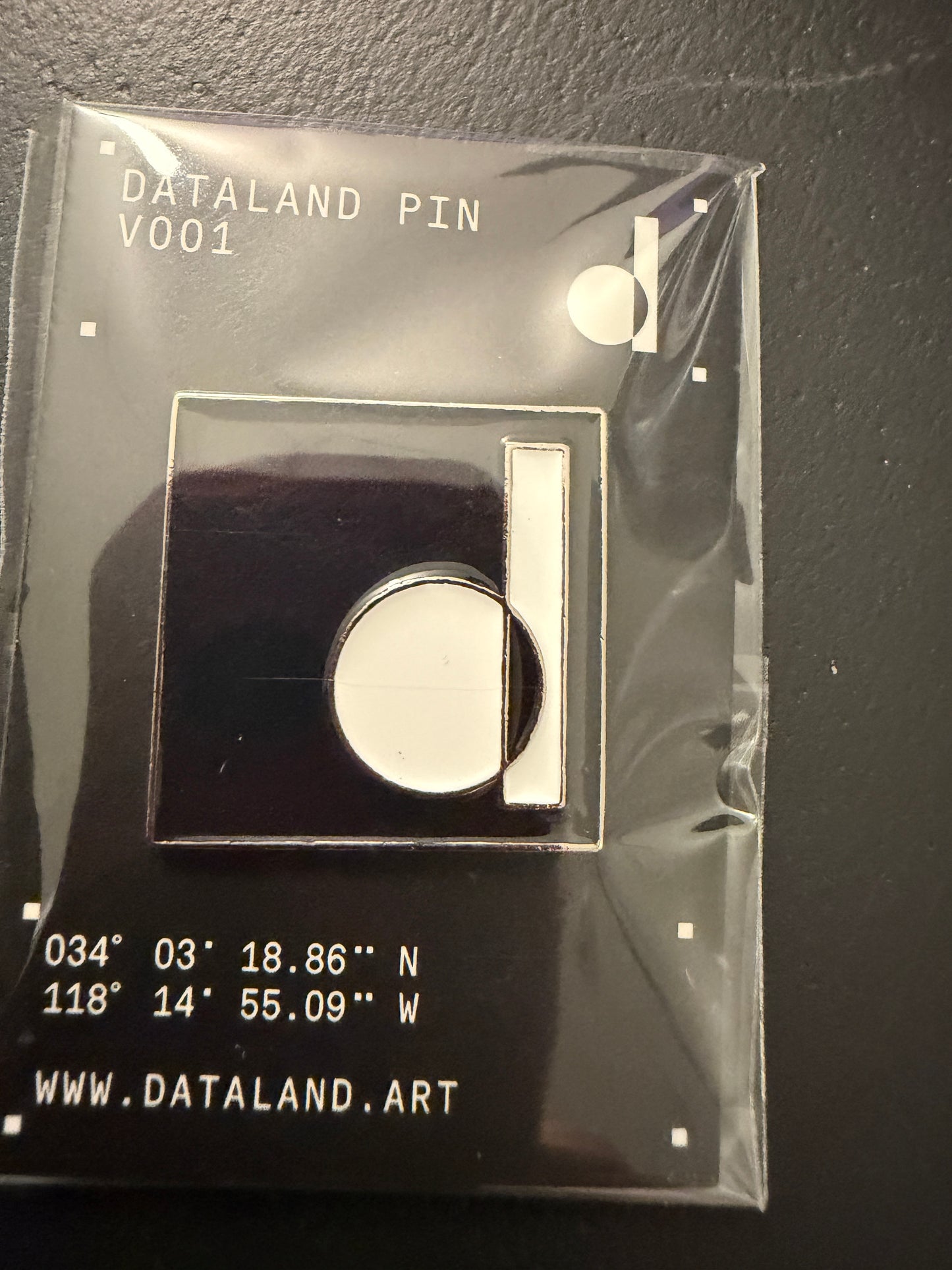 DATALAND Logo Enamel Pin