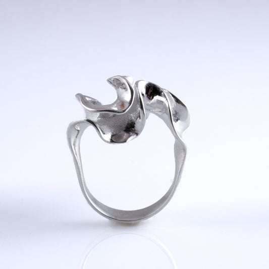 Micro Flora · Silver Ring